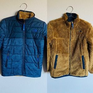NWOT- Boys Reversible NORTH FACE Jacket